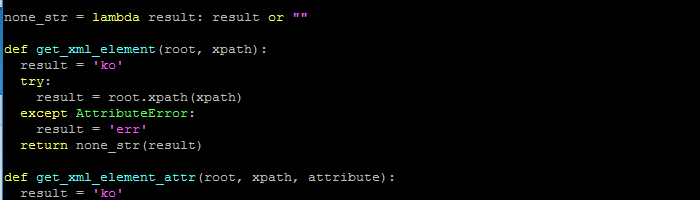 Configuration de vim